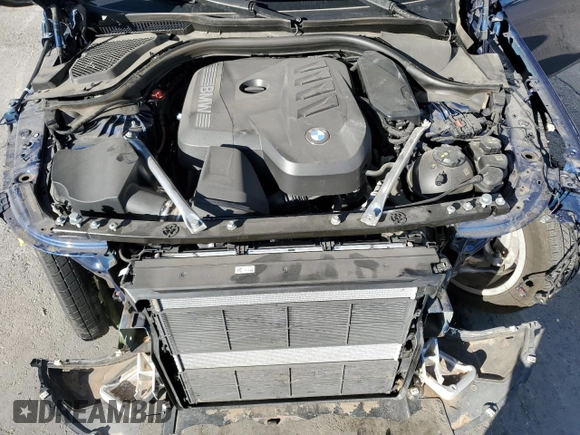 2024 BMW 5 Series 530i with VIN WBA43FJ01RCP88936, listed as a Copart auction lot 82317654 with 9,738 mi miles and Salvage Title. Bid and sale history available at carsss.com. Image 11.
