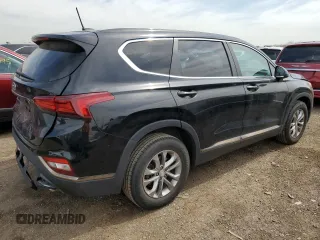 2019 Hyundai Santa Fe SE with VIN 5NMS23AD3KH113983, listed as a Copart auction lot 56008805 with 99,681 mi miles and Salvage title. Bid and sale history available at DreamBid. Image 3.