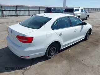 2015 Volkswagen Jetta Sedan 2.0L S with VIN 3VW2K7AJ3FM299795, listed as a IAAI auction lot 41898540 with 133,444 mi miles. Bid and sale history available at carsss.com. Image 4.