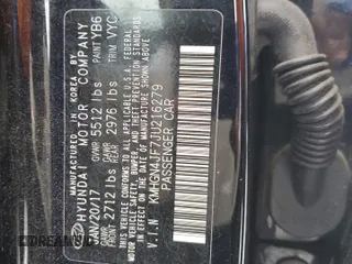 2018 Genesis G80 Ultimate with VIN KMHGN4JF7JU216279, listed as a Copart auction lot 42200505 with 52,514 mi miles and Salvage Title. Bid and sale history available at DreamBid. Image 14.