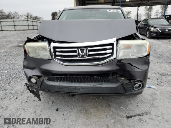 2014 Honda Pilot EX-L with VIN 5FNYF4H55EB012923, listed as a Copart auction lot 88100205 with 194,042 mi miles and Non Repairable. Bid and sale history available at carsss.com. Image 5.
