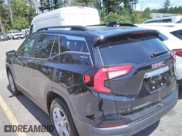 2022 GMC Terrain SLE z VIN 3GKALTEV8NL265474, wystawiony jako IAAI lot #42569668 z przebiegiem 104 173 mil mil oraz . Historia ofert i sprzedaży dostępna na DreamBid. Obrazek 2.
