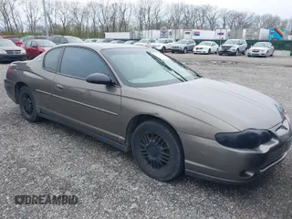 2002 Chevrolet Monte Carlo LS with VIN 2G1WW12EX29235532, listed as a IAAI auction lot 41957875 with 132,969 mi miles. Bid and sale history available at carsss.com. Image 1.