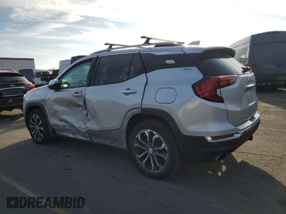2019 GMC Terrain SLT with VIN 3GKALVEX2KL202640, listed as a Copart auction lot 84094044 with 84,574 mi miles and Salvage Title. Bid and sale history available at carsss.com. Image 2.