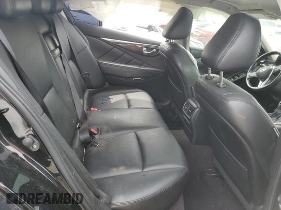 2018 Infiniti Q50 Luxe with VIN JN1EV7AP3JM357617, listed as a Copart auction lot 54531715 with 103,373 mi miles and Salvage title. Bid and sale history available at DreamBid. Image 10.