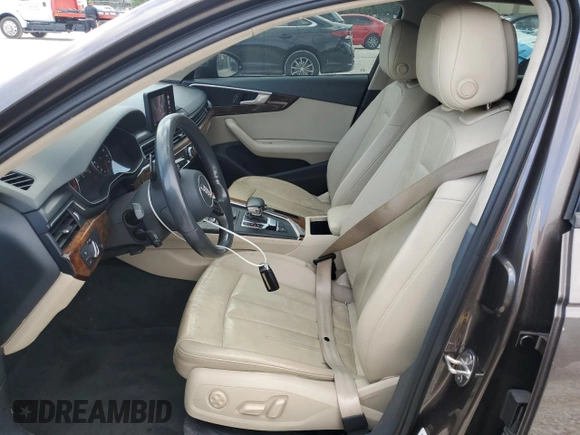 2017 Audi A4 Premium with VIN WAUGNAF44HN011207, listed as a Copart auction lot 50888385 with 110,237 mi miles and Salvage Title. Bid and sale history available at carsss.com. Image 7.