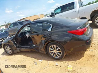 2015 Infiniti Q50 with VIN JN1BV7AR1FM407913, listed as a IAAI auction lot 42176827 with 110,969 mi miles and . Bid and sale history available at DreamBid. Image 14.