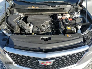 2024 Cadillac XT6 FWD Premium Luxury with VIN 1GYKPCRSXRZ727207, listed as a Copart auction lot 81742394 with 5,733 mi miles and Salvage Title. Bid and sale history available at carsss.com. Image 12.