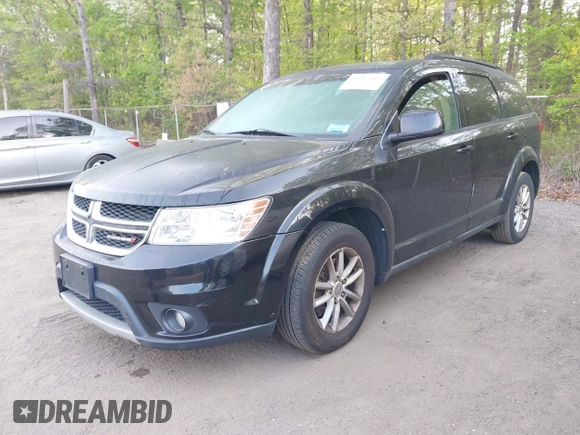 2013 Dodge Journey SXT with VIN 3C4PDCBG2DT705504, listed as a IAAI auction lot 42115012 with 224,275 mi miles. Bid and sale history available at carsss.com. Image 2.