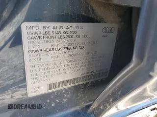 2015 Audi allroad Premium Plus with VIN WA1UFAFL2FA053478, listed as a Copart auction lot 66160594 with 109,522 mi miles and Salvage Title. Bid and sale history available at carsss.com. Image 13.