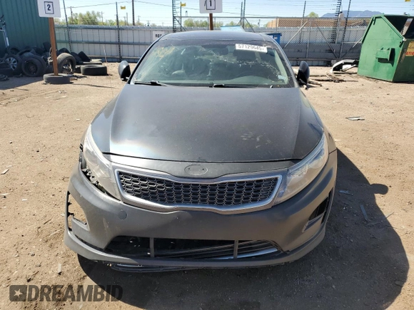 2014 Kia Optima EX with VIN KNAGN4AD2E5076481, listed as a Copart auction lot 57129645 with 134,641 mi miles and Clean title. Bid and sale history available at DreamBid. Image 5.