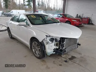 2013 Lincoln MKZ Hybrid with VIN 3LN6L2LU1DR804319, listed as a IAAI auction lot 41809237 with 110,490 mi miles. Bid and sale history available at carsss.com. Image 1.