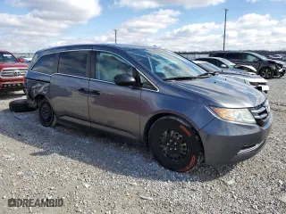2014 Honda Odyssey LX with VIN 5FNRL5H20EB070737, listed as a Copart auction lot 47540145 with 151,468 mi miles and Salvage Title. Bid and sale history available at carsss.com. Image 4.