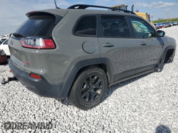 2022 Jeep Cherokee Trailhawk with VIN 1C4PJMBX7ND532150, listed as a Copart auction lot 47579155 with 42,662 mi miles and Salvage Title. Bid and sale history available at DreamBid. Image 3.