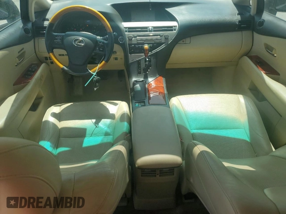 2012 Lexus RX 350 with VIN 2T2ZK1BA5CC071651, listed as a Copart auction lot 62826795 with 173,109 mi miles and Salvage title. Bid and sale history available at DreamBid. Image 8.