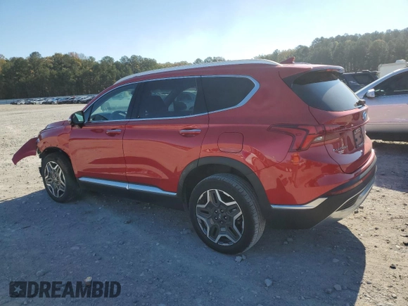 2023 Hyundai Santa Fe Hybrid SEL Premium with VIN 5NMS3DA1XPH010897, listed as a Copart auction lot 82790864 with 24,015 mi miles and Salvage Title. Bid and sale history available at carsss.com. Image 2.