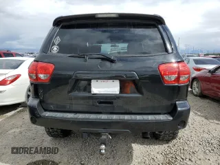 2010 Toyota Sequoia SR5 with VIN 5TDBY5G15AS032275, listed as a Copart auction lot 48418845 with 0 mi miles and Salvage Title. Bid and sale history available at carsss.com. Image 6.