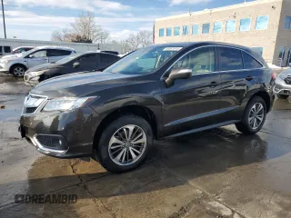 2016 Acura RDX Advance Pkg with VIN 5J8TB4H73GL025484, listed as a Copart auction lot 46091815 with 69,557 mi miles and Salvage Title. Bid and sale history available at carsss.com. Image 1.