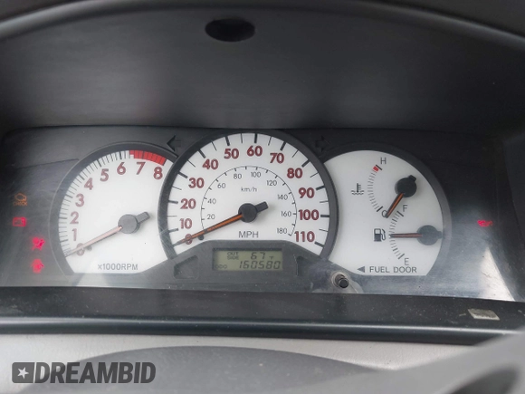 2003 Toyota Corolla CE with VIN 1NXBR32E73Z107600, listed as a IAAI auction lot 42074294 with 160,580 mi miles and . Bid and sale history available at DreamBid. Image 7.