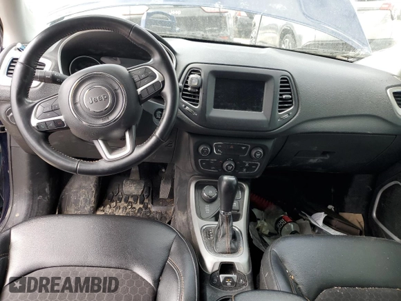 2018 Jeep Compass Latitude with VIN 3C4NJDBB1JT232944, listed as a Copart auction lot 49514104 with 108,402 mi miles and Salvage title. Bid and sale history available at DreamBid. Image 8.