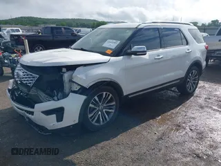 2018 Ford Explorer Platinum with VIN 1FM5K8HT1JGB05258, listed as a IAAI auction lot 42431183 with 73,449 mi miles and . Bid and sale history available at DreamBid. Image 18.