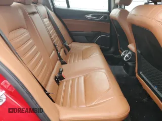 2019 Alfa Romeo Giulia Ti Sport with VIN ZARFANBN5K7608769, listed as a Copart auction lot 48581974 with 0 mi miles and Salvage Title. Bid and sale history available at carsss.com. Image 10.