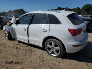 2012 Audi Q5 Premium Plus with VIN WA1LFAFP6CA136583, listed as a Copart auction lot 74075684 with Not provided miles and Salvage title. Bid and sale history available at DreamBid. Image 2.