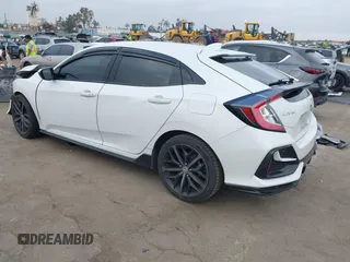 2021 Honda Civic Sport with VIN SHHFK7H42MU419784, listed as a IAAI auction lot 42202495 with 55,958 mi miles and . Bid and sale history available at DreamBid. Image 3.