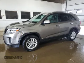 2015 Kia Sorento LX with VIN 5XYKTCA66FG652130, listed as a Copart auction lot 61803175 with 75,818 mi miles and Salvage title. Bid and sale history available at DreamBid. Image 1.