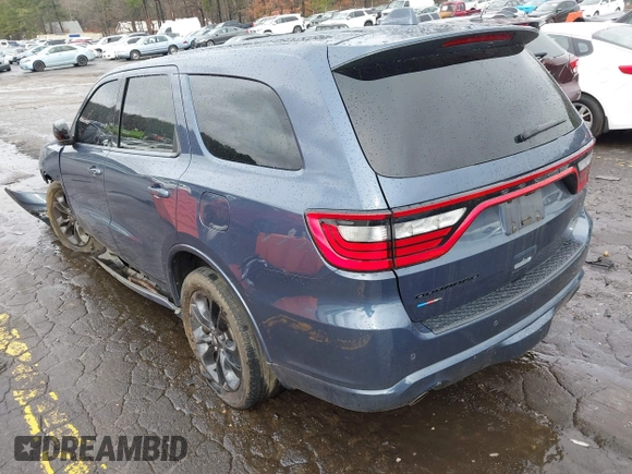 2021 Dodge Durango GT Plus with VIN 1C4RDHDG9MC639905, listed as a IAAI auction lot 41743821 with 102,328 mi miles and . Bid and sale history available at DreamBid. Image 3.