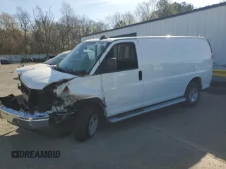 2024 Chevrolet Express Cargo with VIN 1GCWGAFP3R1174975, listed as a Copart auction lot 49492575 with 462 mi miles and Clean title. Bid and sale history available at DreamBid. Image 1.