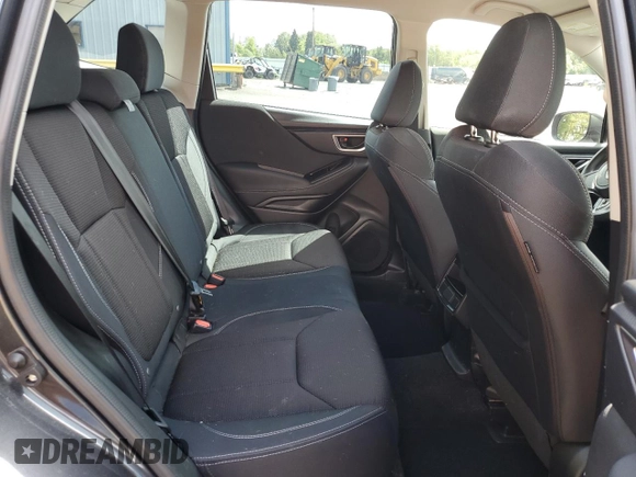 2019 Subaru Forester with VIN JF2SKACC7KH463306, listed as a Copart auction lot 57237345 with 21,680 mi miles and Salvage title. Bid and sale history available at DreamBid. Image 10.