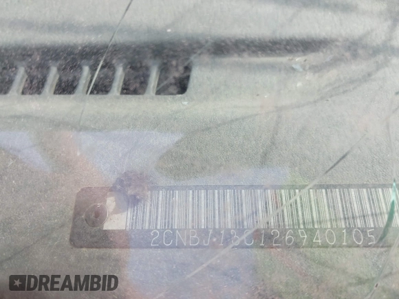 2002 Chevrolet Tracker with VIN 2CNBJ13C126940105, listed as a IAAI auction lot 41805424 with Not provided miles and . Bid and sale history available at DreamBid. Image 9.