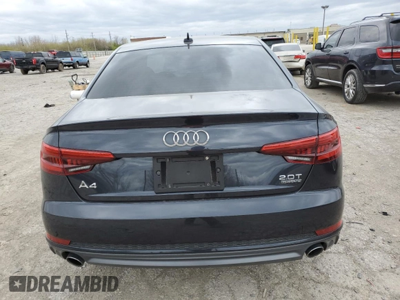 2017 Audi A4 Premium with VIN WAUDNAF47HN039800, listed as a Copart auction lot 53024345 with 89,826 mi miles and Clean title. Bid and sale history available at DreamBid. Image 6.