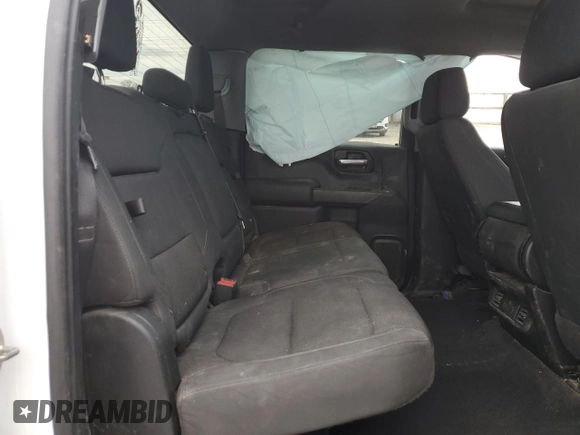 2019 Chevrolet Silverado 1500 Custom with VIN 3GCUYBEFXKG701159, listed as a Copart auction lot 85421754 with 95,432 mi miles and Salvage Title. Bid and sale history available at DreamBid. Image 10.