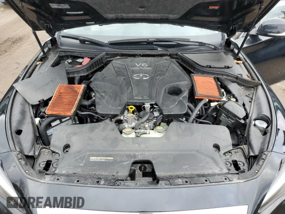 2023 Infiniti Q50 Luxe with VIN JN1EV7BR1PM543584, listed as a Copart auction lot 53582905 with Not provided miles and Clean title. Bid and sale history available at DreamBid. Image 11.