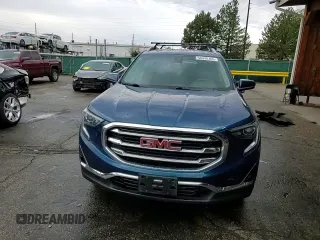 2020 GMC Terrain SLT with VIN 3GKALVEX0LL281386, listed as a Copart auction lot 56046165 with 53,294 mi miles and Salvage title. Bid and sale history available at DreamBid. Image 13.