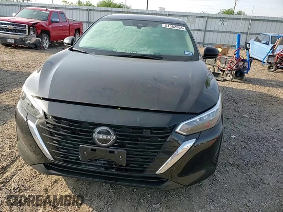2025 Nissan Sentra S with VIN 3N1AB8BV1SY245195, listed as a Copart auction lot 51382265 with 5,397 mi miles and Salvage Title. Bid and sale history available at DreamBid. Image 11.