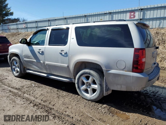 2007 Chevrolet Suburban LTZ with VIN 1GNFK163X7R422799, listed as a Copart auction lot 49281675 with 230,916 mi miles and Clean Title. Bid and sale history available at carsss.com. Image 2.