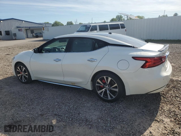 2016 Nissan Maxima SR with VIN 1N4AA6AP5GC388017, listed as a Copart auction lot 58316845 with 150,857 mi miles and Salvage title. Bid and sale history available at DreamBid. Image 2.