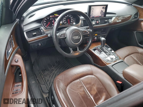 2016 Audi A6 2.0T Premium with VIN WAUFFAFC0GN187069, listed as a Copart auction lot 89214045 with 138,301 mi miles and Salvage Title. Bid and sale history available at carsss.com. Image 8.