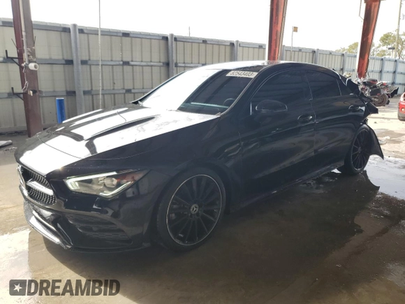 2021 Mercedes-Benz CLA 250 with VIN W1K5J4GB7MN151966, listed as a Copart auction lot 82543403 with 30,116 mi miles and . Bid and sale history available at DreamBid. Image 1.