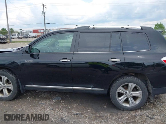 2012 Toyota Highlander Limited with VIN 5TDDK3EH5CS132426, listed as a IAAI auction lot 42547320 with 185,143 mi miles and . Bid and sale history available at DreamBid. Image 14.