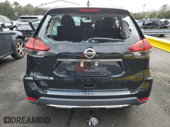 2020 Nissan Rogue SL with VIN 5N1AT2MT0LC746166, listed as a Copart auction lot 48000955 with Not Provided miles and Salvage Title. Bid and sale history available at DreamBid. Image 6.