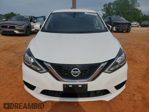 2018 Nissan Sentra SV z VIN 3N1AB7AP2JY242513, wystawiony jako Copart lot #54085325 z przebiegiem 75 502 mil mil oraz Szkoda całkowita • Salvage title. Historia ofert i sprzedaży dostępna na DreamBid. Obrazek 5.