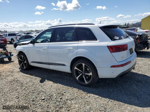 2019 Audi Q7 Prestige with VIN WA1VAAF77KD048470, listed as a Copart auction lot 51575365 with 78,053 mi miles and Salvage Title. Bid and sale history available at carsss.com. Image 2.
