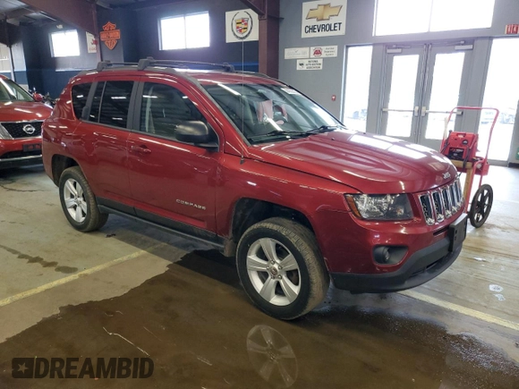 2015 Jeep Compass Sport with VIN 1C4NJCBB3FD118399, listed as a Copart auction lot 44059295 with 206,311 mi miles and Clean Title. Bid and sale history available at carsss.com. Image 4.