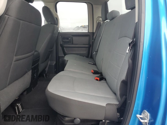 2021 Ram 1500 Tradesman with VIN 1C6RR7FG3MS573549, listed as a Copart auction lot 41591475 with 18,806 mi miles and Salvage title. Bid and sale history available at DreamBid. Image 10.