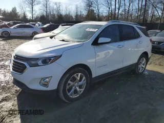 2020 Chevrolet Equinox LT z VIN 3GNAXVEX5LS513753, wystawiony jako Copart lot #88875705 z przebiegiem 77 337 mil mil oraz Szkoda całkowita • Salvage title. Historia ofert i sprzedaży dostępna na DreamBid. Obrazek 1.