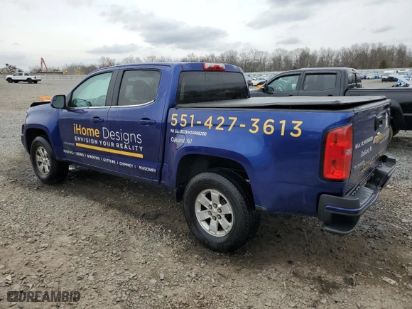 2016 Chevrolet Colorado 2WD WT with VIN 1GCGSBEA0G1349878, listed as a Copart auction lot 50492095 with 140,913 mi miles and Salvage Title. Bid and sale history available at carsss.com. Image 2.